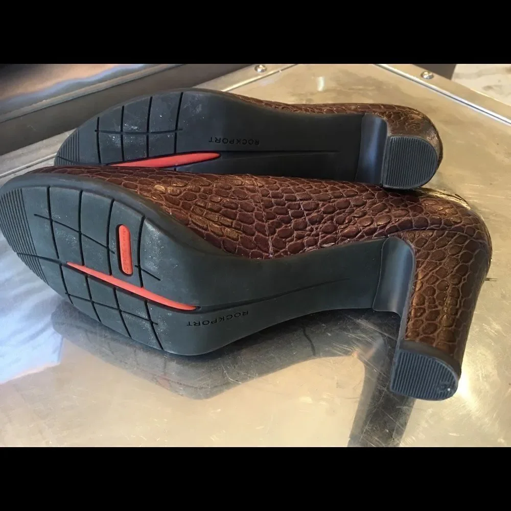 Rockport crocodile chocolate
